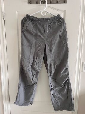 Uniqlo Gray Lightweight Women's Parachute Pants